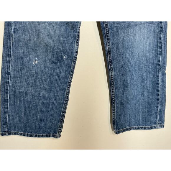 Levis 569 Jeans Youth Size 14 slim (25x 27). Straight Weight Denim - Picture 2 of 8